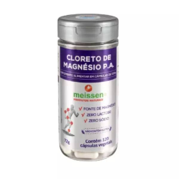 Cloreto de Magnésio 120 caps Meissen