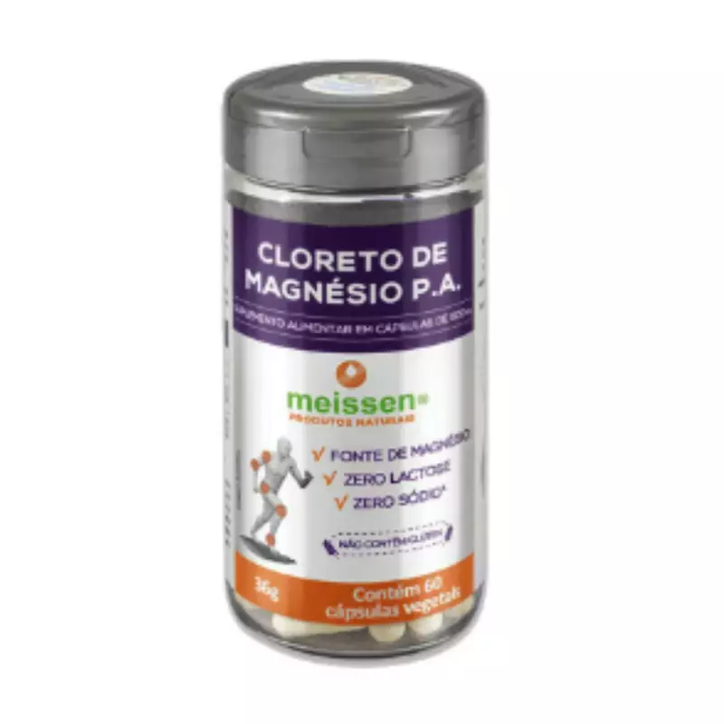 Cloreto de Magnésio 60 caps Meissen