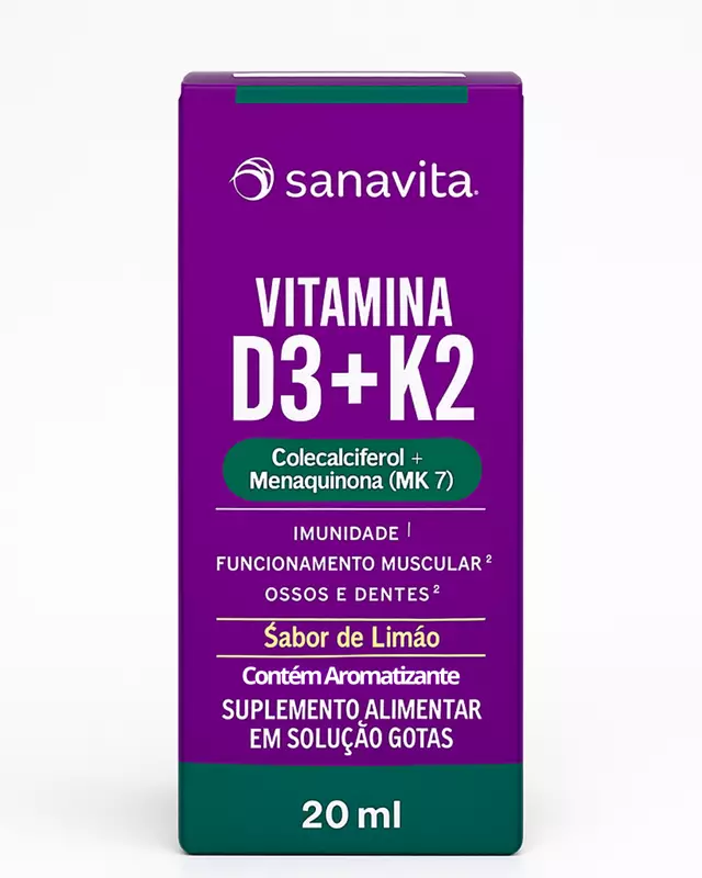 SANAVITA VITAMINA D3+K2 GOTAS