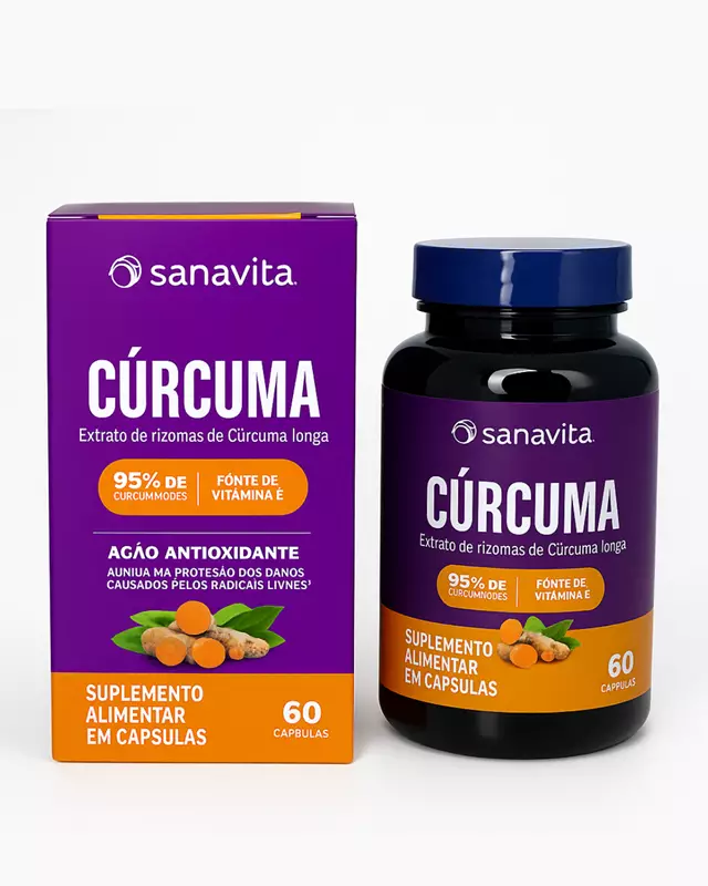 SANAVITA CURCUMA 60CAPS
