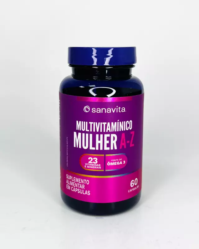 SANAVITA MULTIVITAMINICO MULHER A-Z 60CAPS