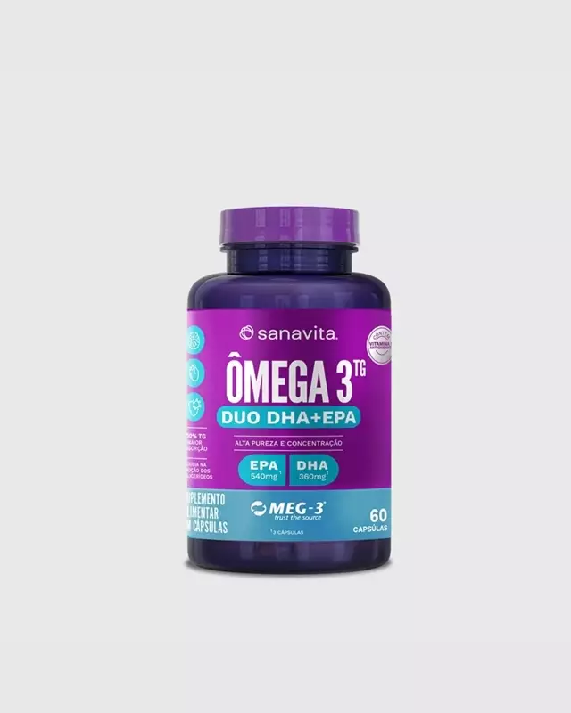 SANAVITA OMEGA DUO 3TG EPA+DHA 60CAPS