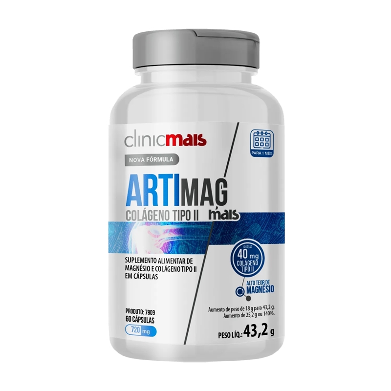 CLINICMAIS ARTIMAG COLAGENO TIPO II 30 CAPS