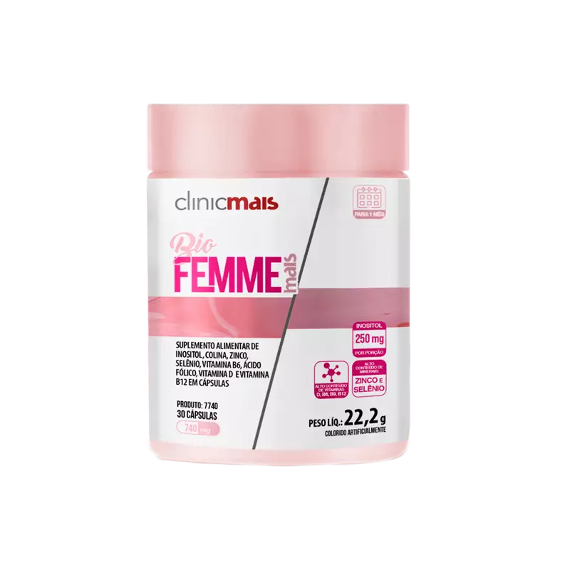 CLINICMAIS BIO FEMME 30CAPS