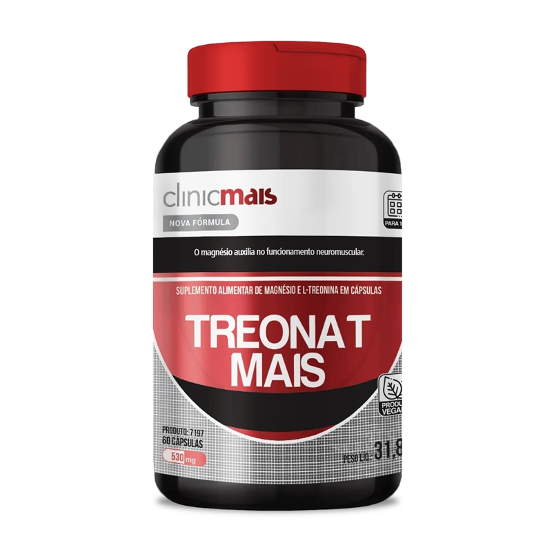 CLINICMAIS TREONAT MAIS 60CAPS 530MG
